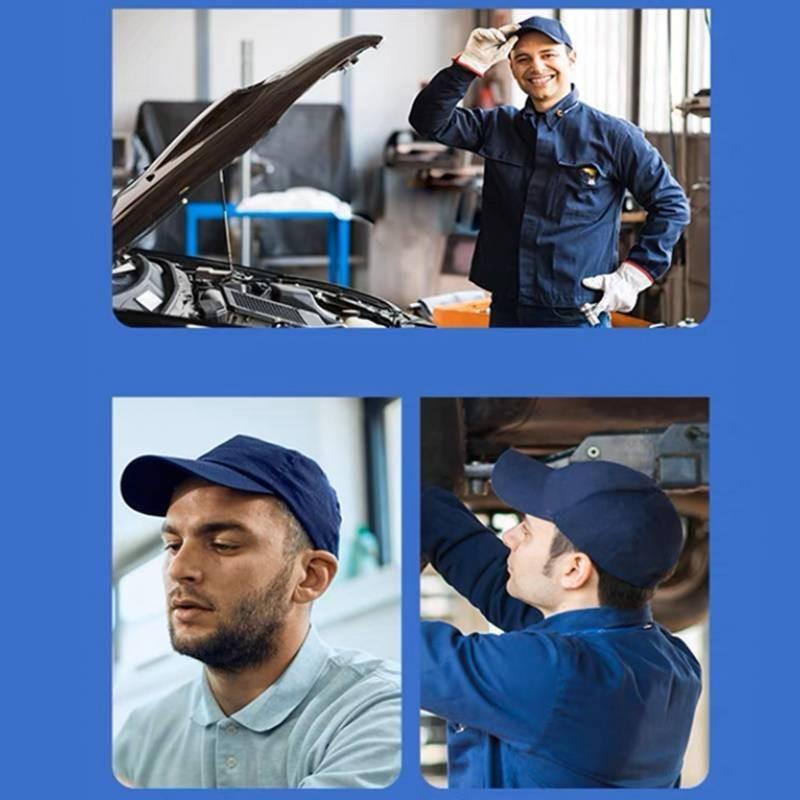 Safety Site Helmet Inner Liner With Plastic Welding Fittings Hard Cap Shell