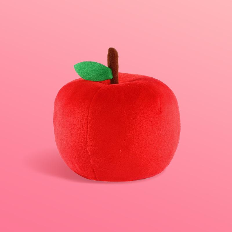 Simulation Fruits Vegetable Marine Animal Plush Toy Watermelon Pumpkin Crab Starfish Scallop Carp Soft Stuffed Plushie Doll Gift