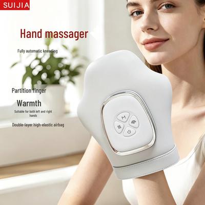 Airbag Hand Massager with Heat, Compression, Kneading, and Long Battery Life