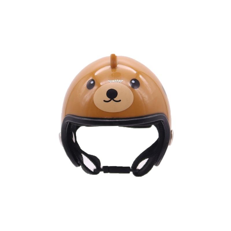 Pet Chicken Hat, Cute and Won't Fall Off, Mini Helmet, Hamster Parrot Bird Hat, Pet Costume, Rutin Chicken Helmet