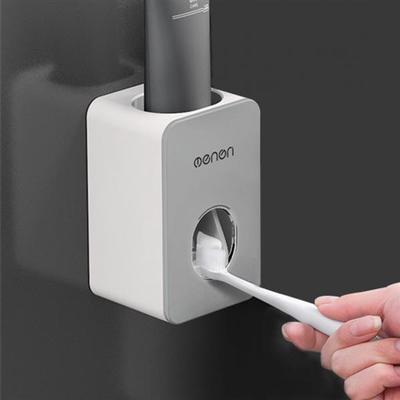 [MONGRI] Toothpaste Dispenser (Gray)/Bathroom Toothpaste Squeezer