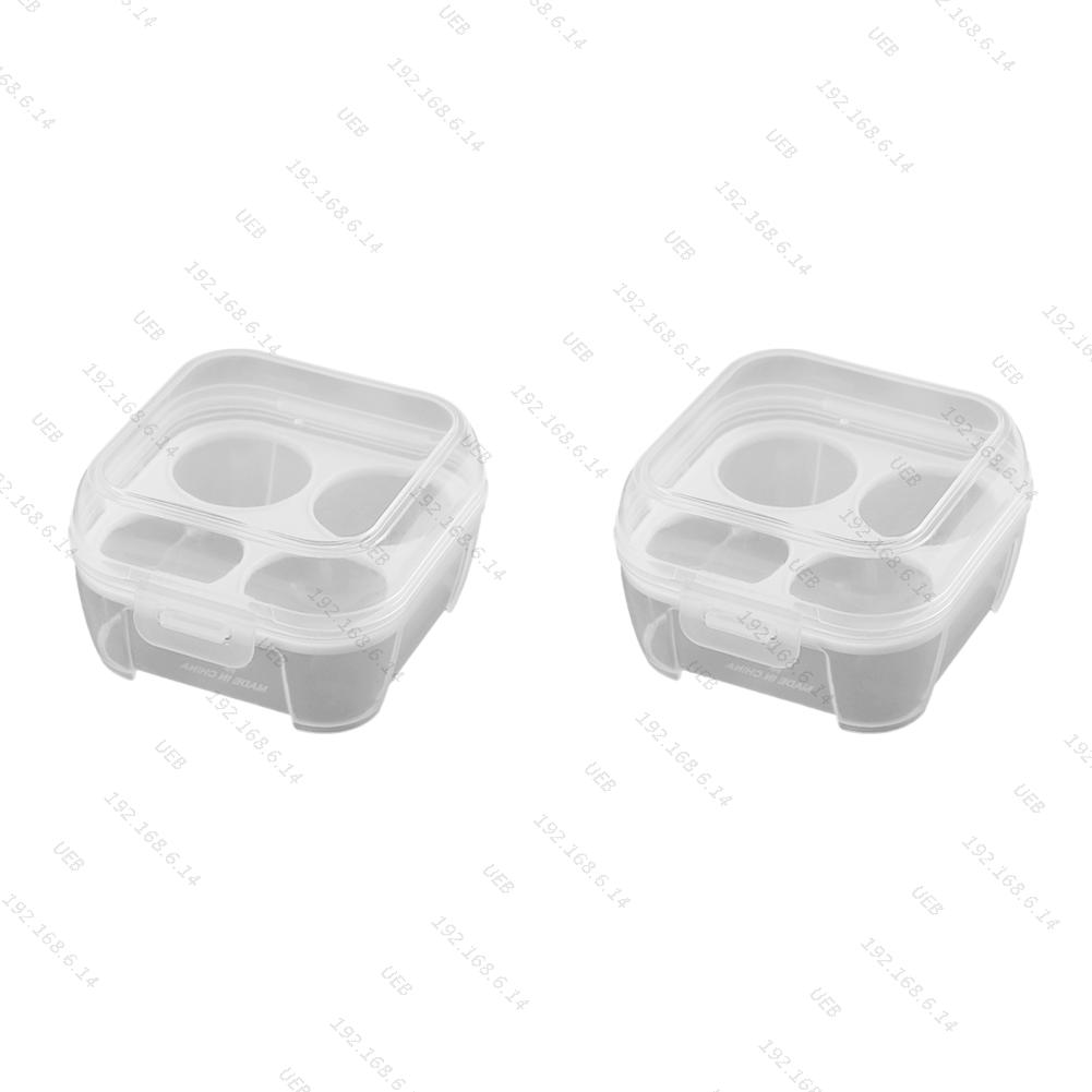 Przenośny Pojemnik na Jajka Odporny na Wstrząsy 3/4/8 Komór Pudełko na Jajka Przezroczysty Organizer Kuchenny na Kemping Piknik na Zewnątrz