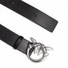 Pinko Branded Women's Leather Belt Love Berry Simply - Size: M