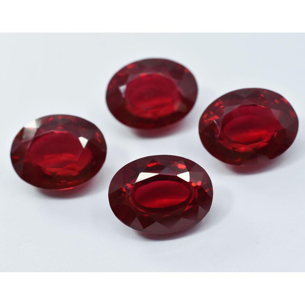 120 Ct AA+ Natural CERTIFIED Ruby Pigeon Blood RED Loose Gemstone OVAL Cut Lot YYs-6124