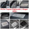Pillar A Frame / Dashboard Air AC Vent / Roof Read Light Lamp Cover Trim Accessories For Toyota Highlander / Kluger  - 2025