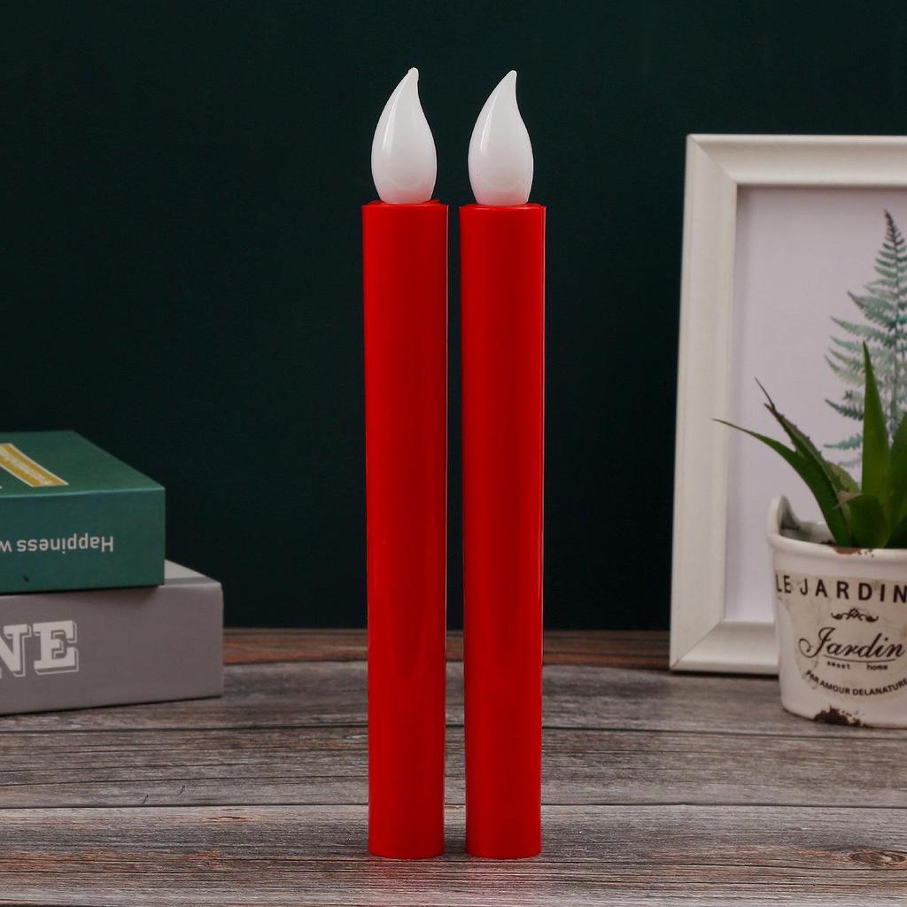 LED Flameless Long Pole Candle Light for Church, Wedding, Venue Decor