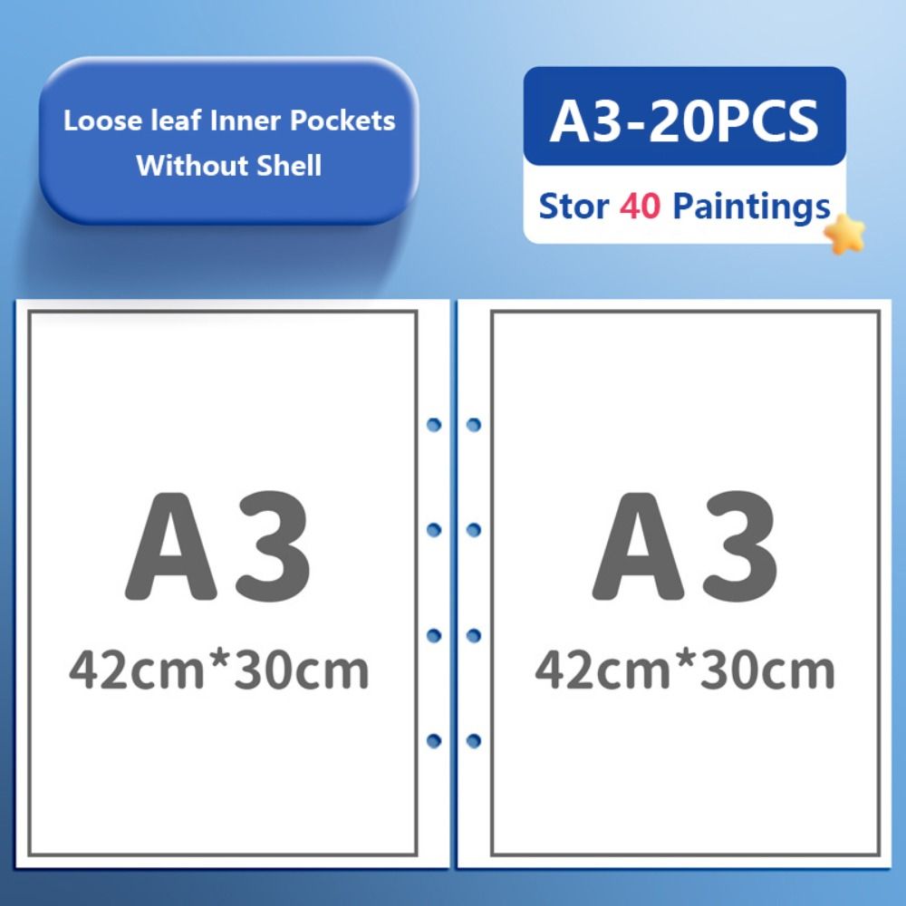 

Папка для файлов A3/8K Астронавт/Девочка Альбом для фотографий Бумага для рисования Сумка для хранения Школа Офис A3 Inner Pages