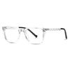 Fashion TR90 Square Eyewear Photochromic Men Optical Prescription Myopic Presbyopic Astigmatism Hyperopia Progressive Glasses