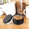 10Pcs Airtight Tea Canisters Tinplate Storage Jars for Loose Leaf Tea Coffee Spice Sugar Organizer Tinplate Storage Jars