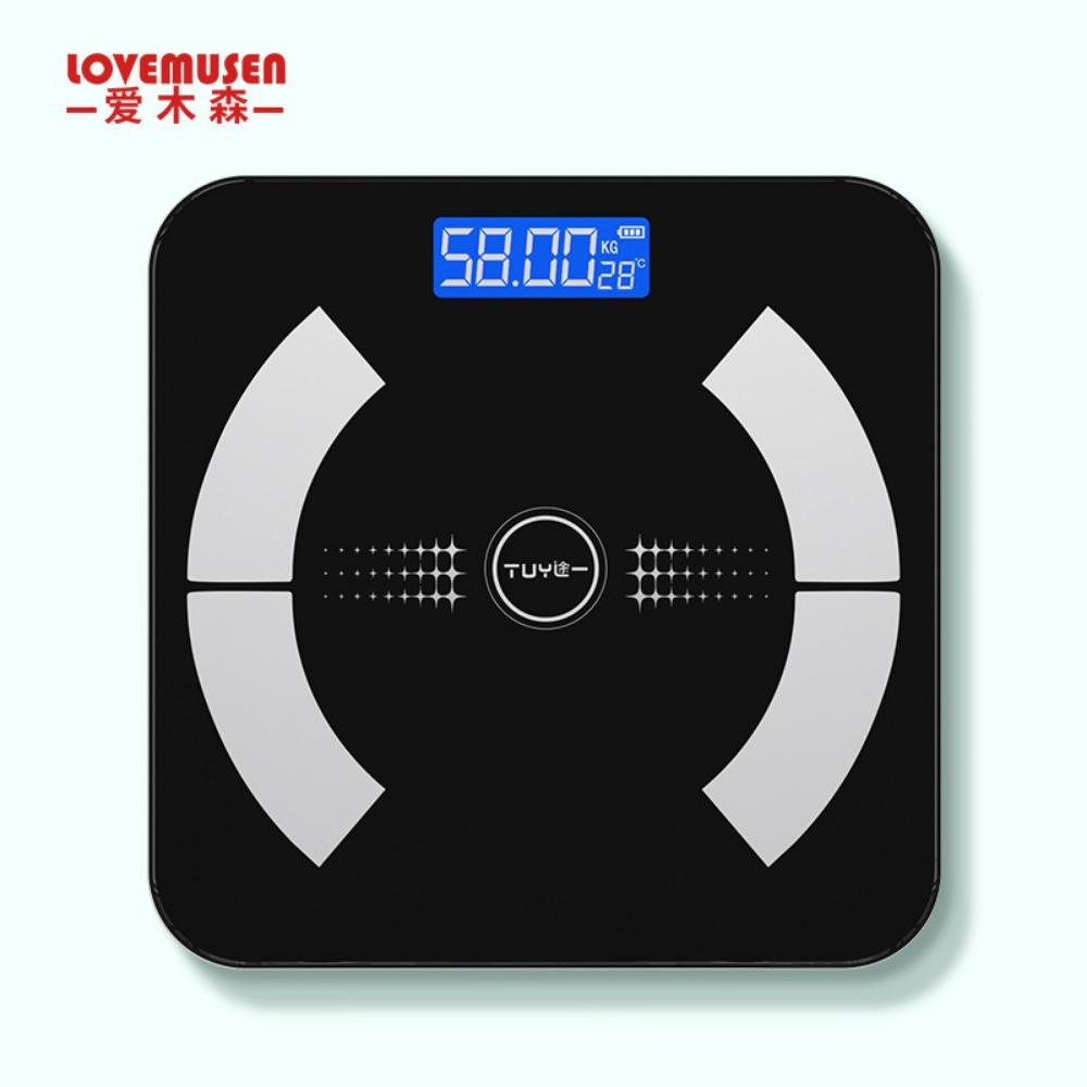 Smart Body Fat Scale Household Bluetooth Charging Electronic Scale Human Health Weight Scale