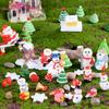 Christmas Decorations, Small Ornaments, Resin Handicrafts, Gifts, Creative Santa Claus, Snowman Home Gifts