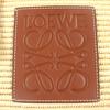 Doskonała mała kwadratowa torba koszyk LOEWE Torba koszyk Anagram Rafia A223099X02 Używana