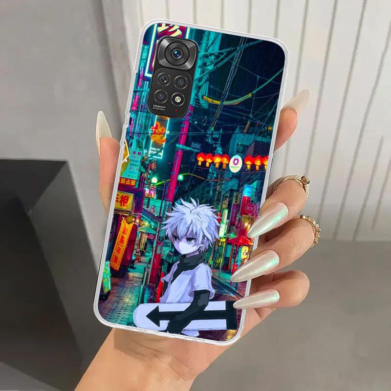Hunter HXH Killua Phone Case for Xiaomi Redmi Note 15 14 14S 13 12S 12 Pro 11S 11 Plus 11T 11E 10S Soft Funda Print Shell Redmi