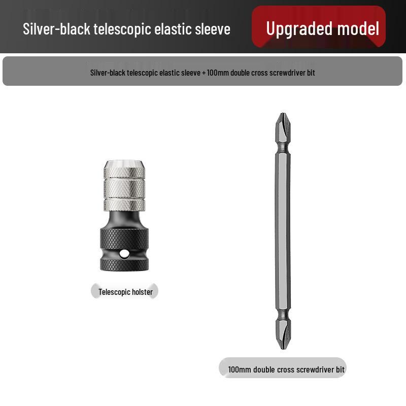 Multifunctional Electric Drill Bit & Wrench Adapter Set with Telescopic Socket
