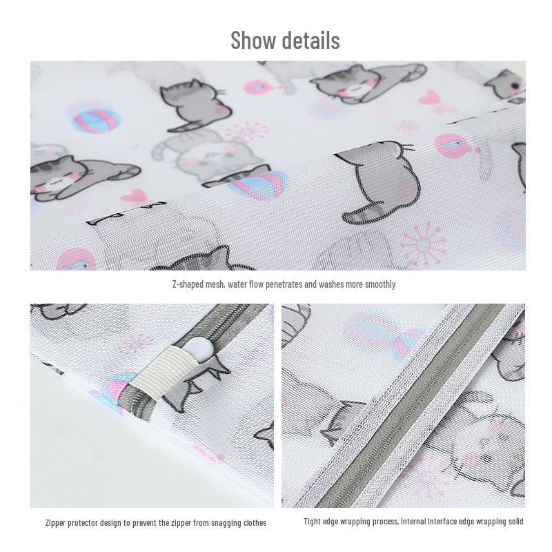 Anti-deformation Fine Mesh Laundry Bag for Washable Bras & Sweaters