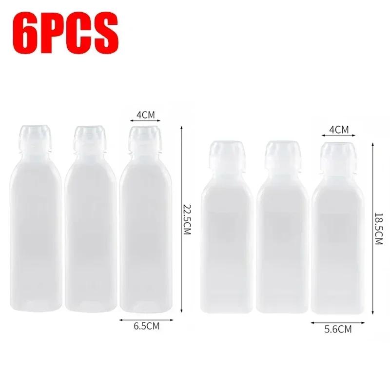 Küchenölflasche Kunststoff Würzsauce Squeeze Flasche Spender für Salat BBQ-Sauce Würzmittelbehälter Kochwerkzeug