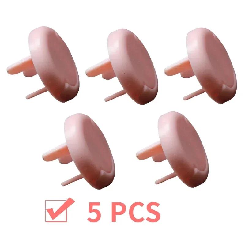 5 PCS Power Outlet Baby Kids Child Safety Guard Protection Anti Electric Shock Plugs Protector Rotate Cover