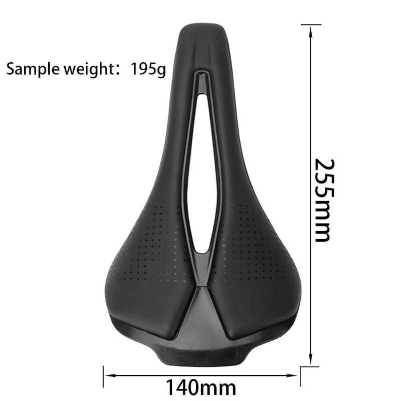 BALUGOE Universal Bike Saddle Mountain Road Cycling Comfortable Ergonomic Bicycle Seat Pad Black S710