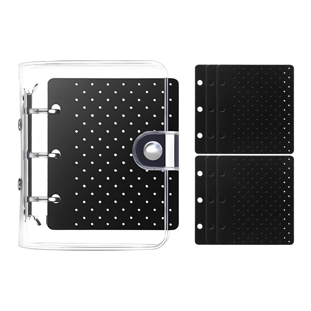 Pin Buch Filz Tragbar Faltbar Tragbar Schmuckständer Multifunktionaler Ringhalter Pin Halter Buch Für Ring Halskette Armbänder