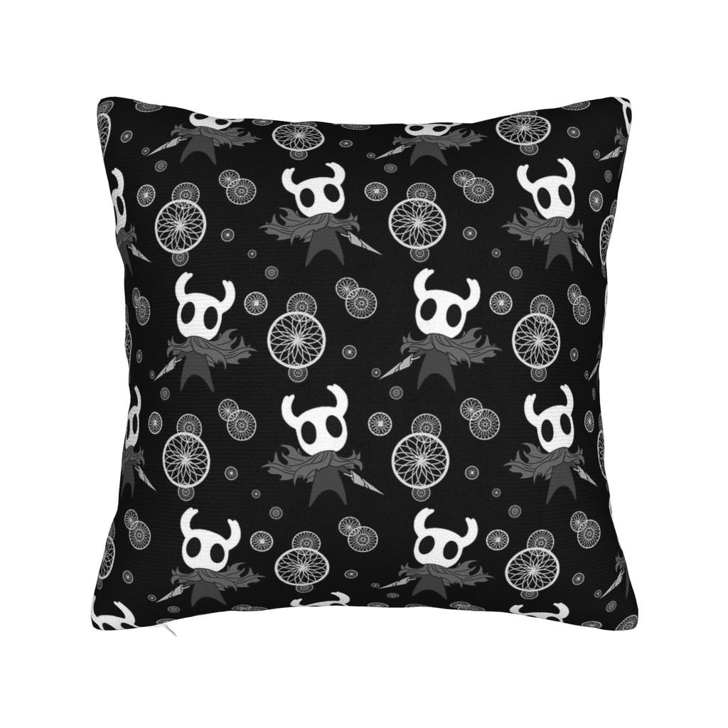 Hollow Knight Square Pillow Cases Indie Action Adventure Cushion Covers Customized Zipper Decorative Pillowcase for Living Room