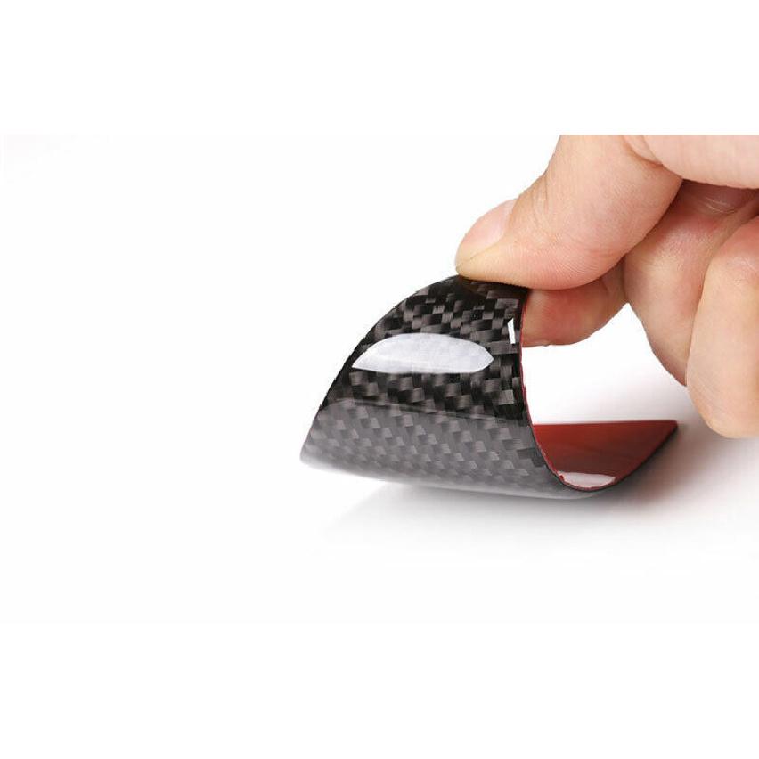 Real Carbon Fiber Interior Door Bowl Cover Trim 4PCS For Benz C-Class 2015-