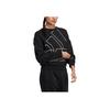 Adidas Large Logo Print Pullover Crew Neck Sweatshirt Women Tops Black HM9378