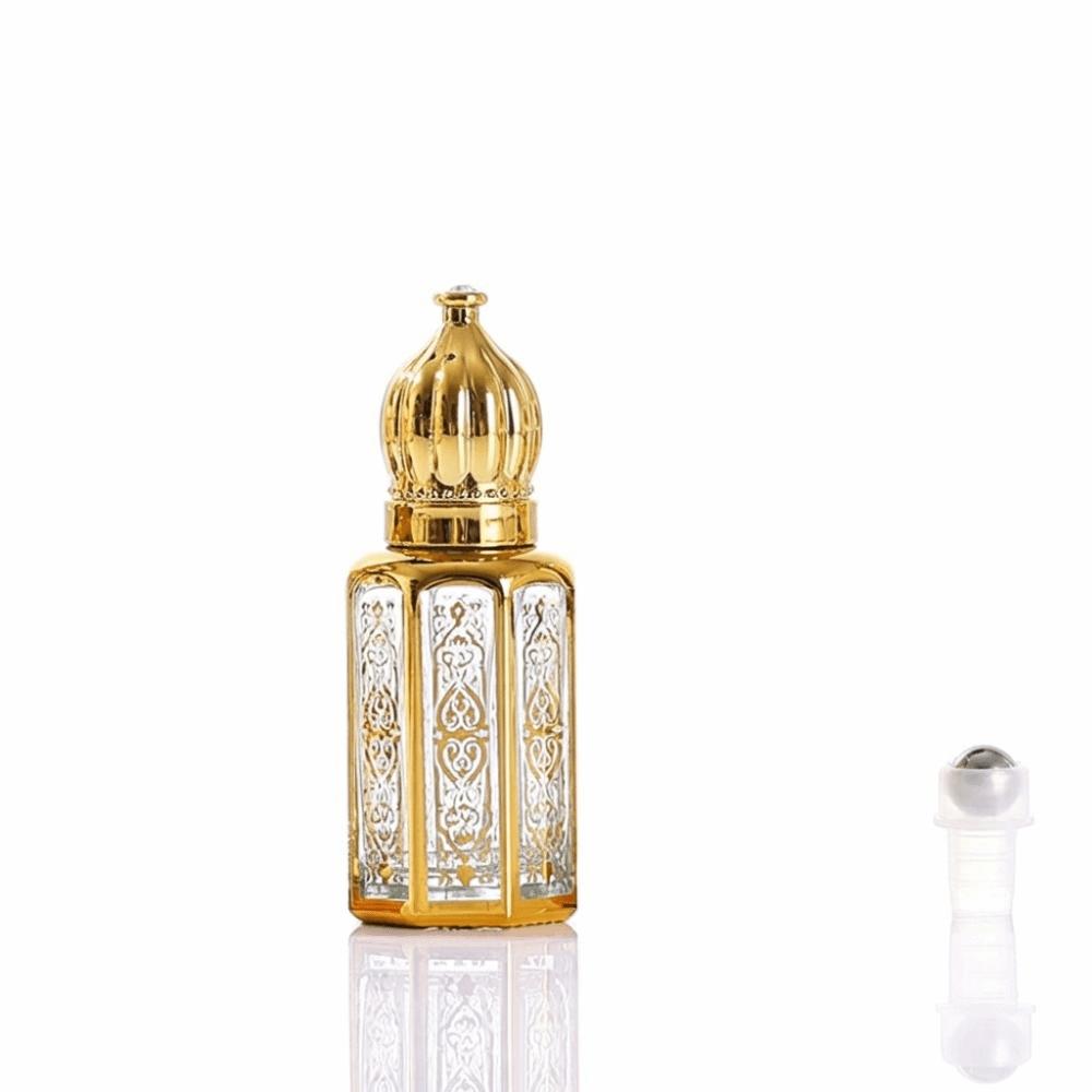 Container for Liquids 6ml Glass Perfume Bottle Empty Container Leak-Proof Essential Oil Bottle Portable Refillable Bottle Travel
