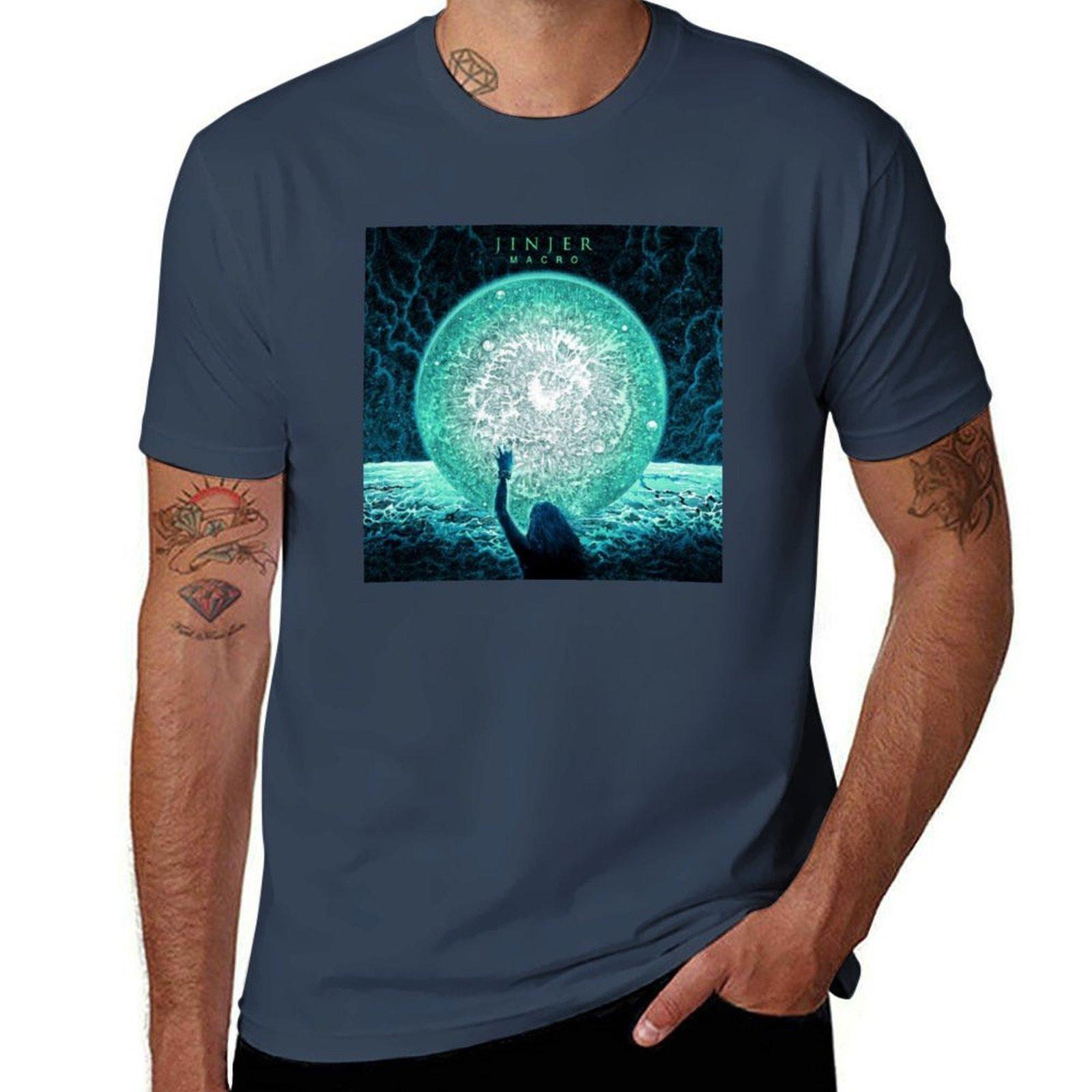 Jinjer Macro TShirt Modern Print Casual TShirt S