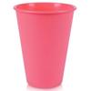 6x Plastic Reusable Picnic Travel Cups for Drinks 400 Ml