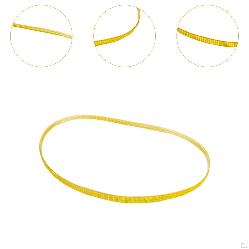 PU Transmission Belt for Wheel Balancer Featuring 3 Concave and 4 Convex