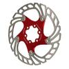 Road Bike Brake Disc with 6 Bolts Large Hollow Red Bike Floating Brake Disc for Replacement