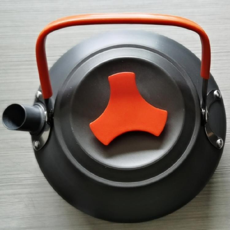 Praktischer Aluminium-Teekessel Wander- & Campingausrüstung Metall für Reisen & Büro