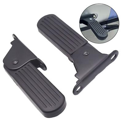 1 paire Pédale Avant Cyclomoteur Électrique Scooter Pédale Avant Pliable Coussin Support Jambe Plaque Acier Épaissi Accessoires