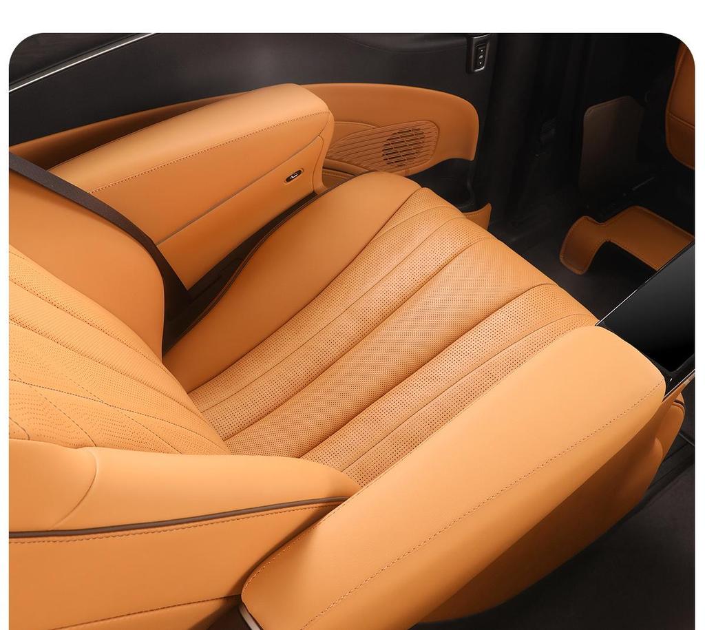 Denza D9 Armrest Leather Cover for Middle Row Seats (2022-2025 Models)