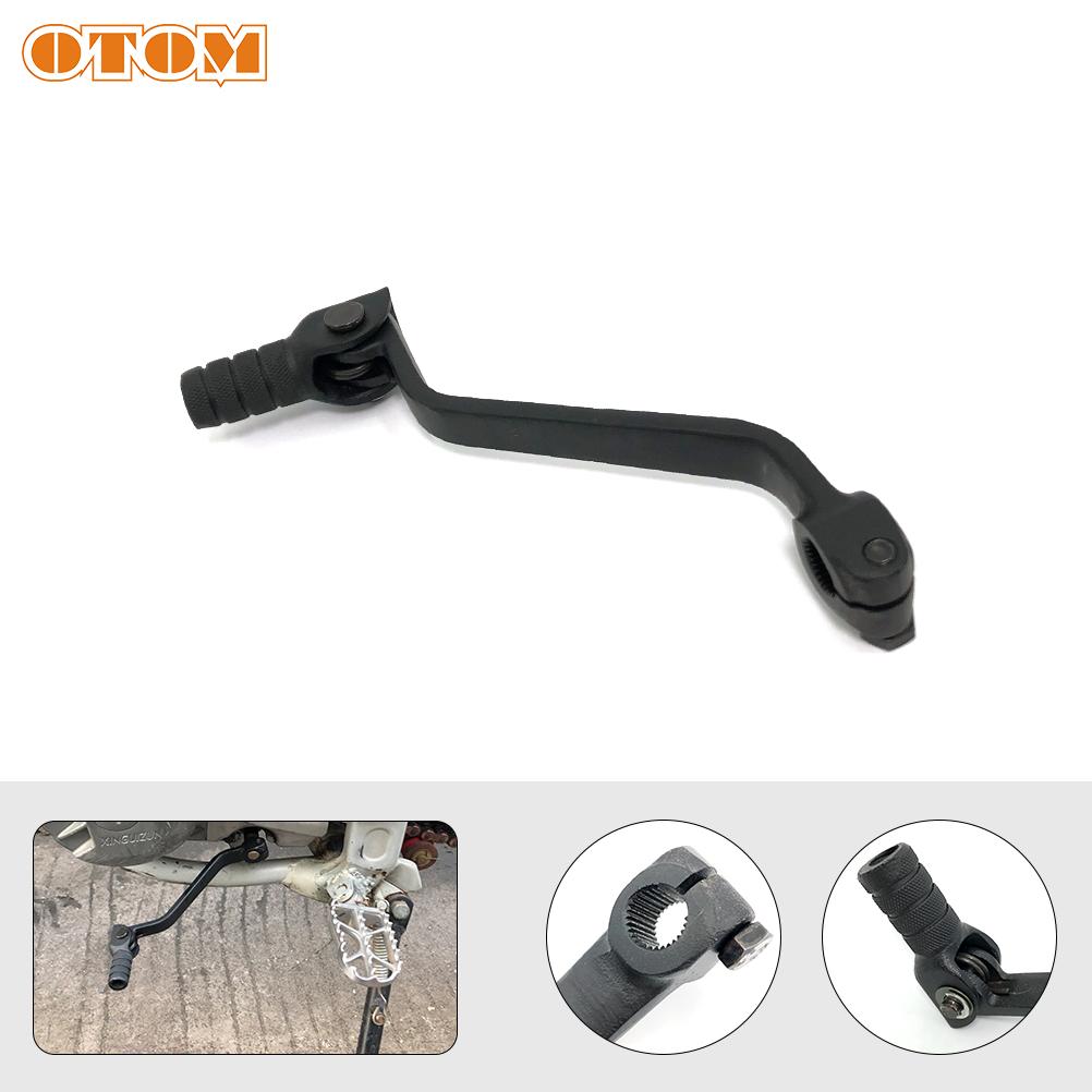OTOM Motorrad X6 Schaltpedal Anti-Drop Faltbar Stahlpedal Für HONDA CB125 CRF230 YAMAHA DT230 MT250 KAYO T2 T6