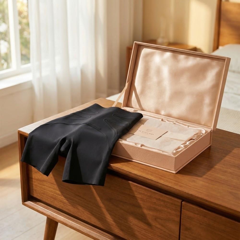 Mid Waist Postpartum Body Shaper Belly Contracting Seamless Shapers Tummy Control Underwear  Women