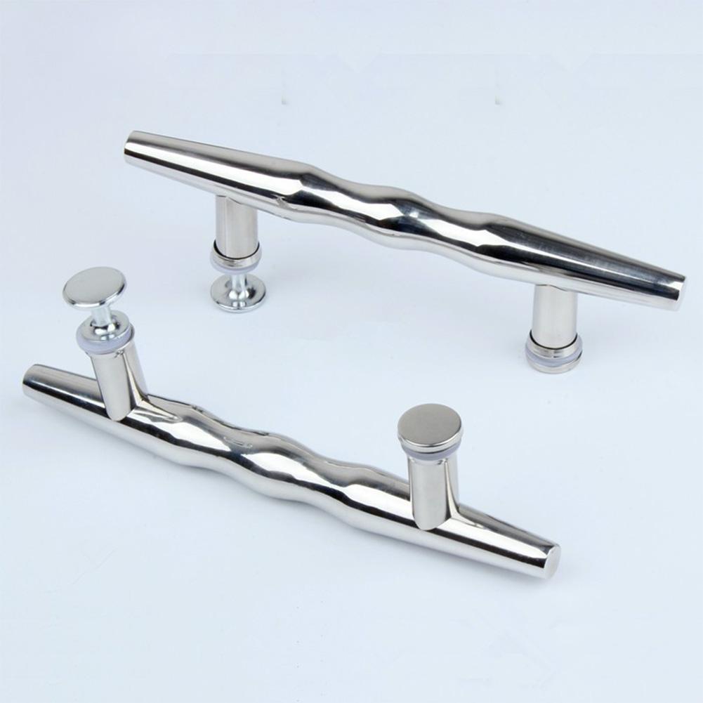 Bathroom Shower Door Accessory Shower Handle Bathroom Door Handle 145mm Hole Center Distance Chrome Door Knobs