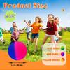10 Stück Hochsprungbälle für Kinder Bunte Gummibälle Großpackung für Geburtstagsfeier-Mitgebsel Klassenzimmer-Karnevals-Preise Goodie-Geschenk