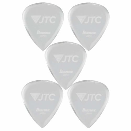 

Set of 5 Ibanez JTC1 Guitar Picks, 2.5mm, Made with New Tritan Material for High Wear Resistance