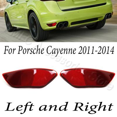 PMFC Rear Bumper Brake Lamp Reflector Lamp For Porsche Cayenne 2011-2014 2015-2017 2018-2021 95863110500 95863110510 9Y0945726