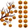 Halloween Themed Party Party Outdoor Garden Tree Decoration Pumpkin Man Hemp Rope Hanging Tags Vintage Pendant