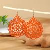 Creative Colorful Hollow Earrings Set for Women Fashion Ethnic Personality Geometric Alloy Dangle Earring Vacation Party Jewelry