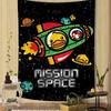 Famous band B-B.Duck cartoon Hanging Bohemian Tapestry Bohemian Wall Tapestries Mandala Cheap Hippie Wall Hanging