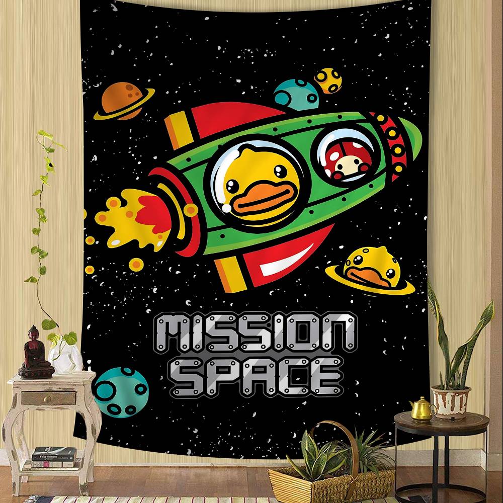Famous band B-B.Duck cartoon Hanging Bohemian Tapestry Bohemian Wall Tapestries Mandala Cheap Hippie Wall Hanging