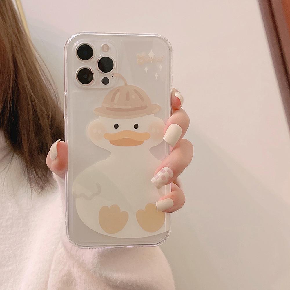 Cartoon 16 for Apple 17pro Max for IPhone12 Mobile Phone Case 13 Transparent 8plus Protective Case 15
