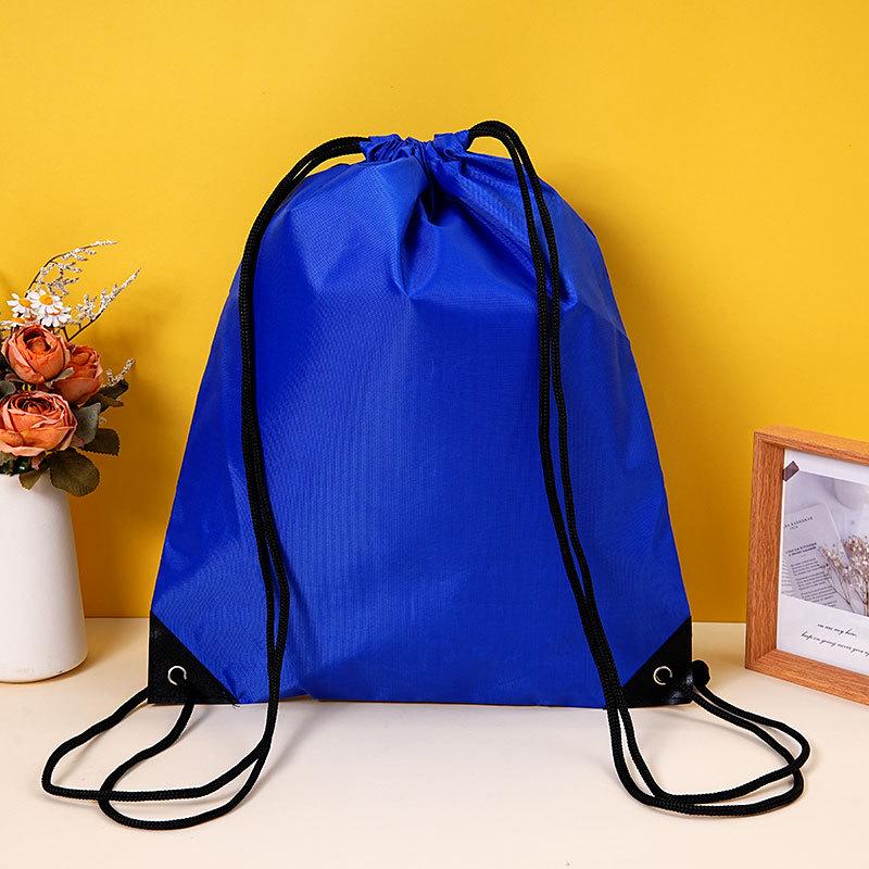 Waterproof 210D Oxford Polyester Sports Drawstring Bag
