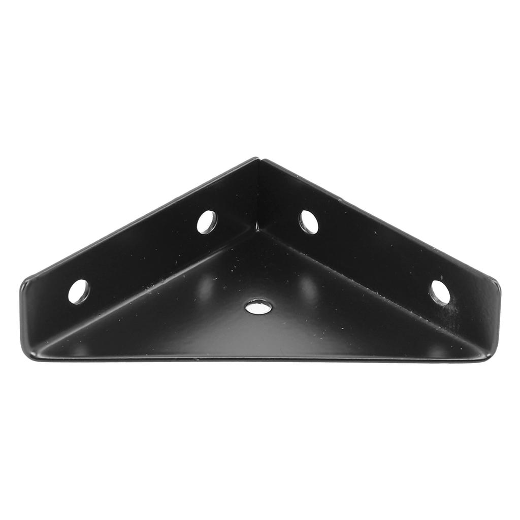 4pcs Angle Corner Brackets Furniture Connector For Bed Plate Fixed Fastener Thick Metal Cabinet Hinge Hardware Accessories