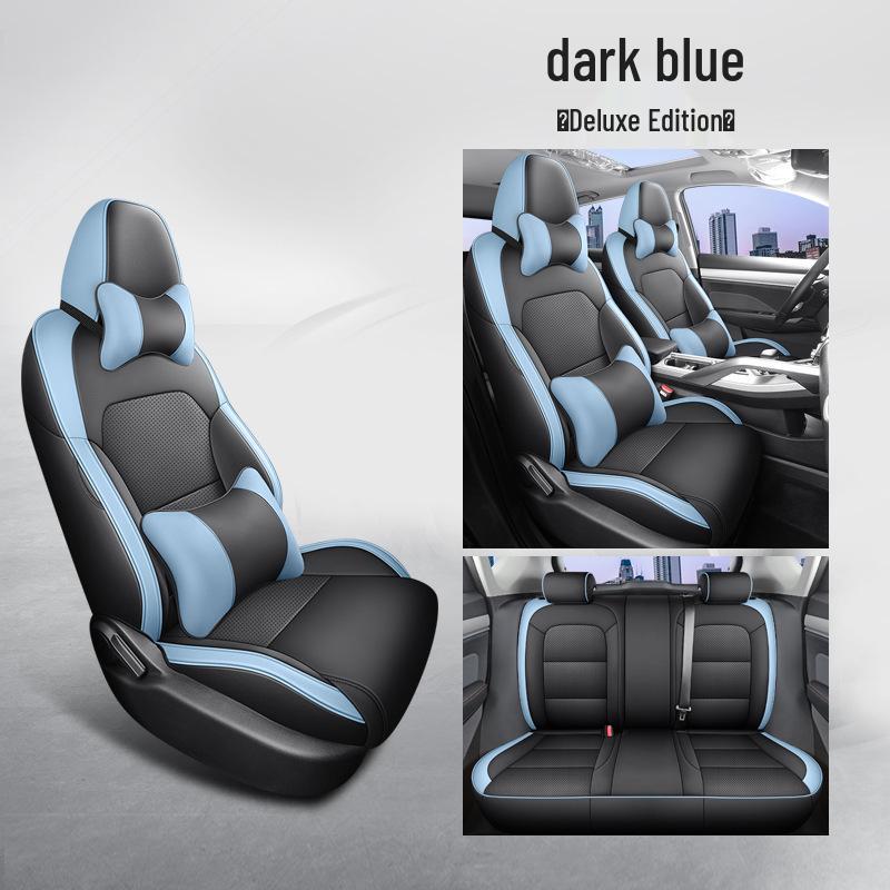 Universal Full Leather Car Seat Cushion for Bin Yue - Four Seasons, Five-Seater