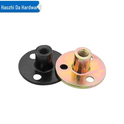 Double Locking Three-Hole Nut Screw Cap for Furniture and Sofa Legs, Available In M6, M8, M10, M12 Sizes