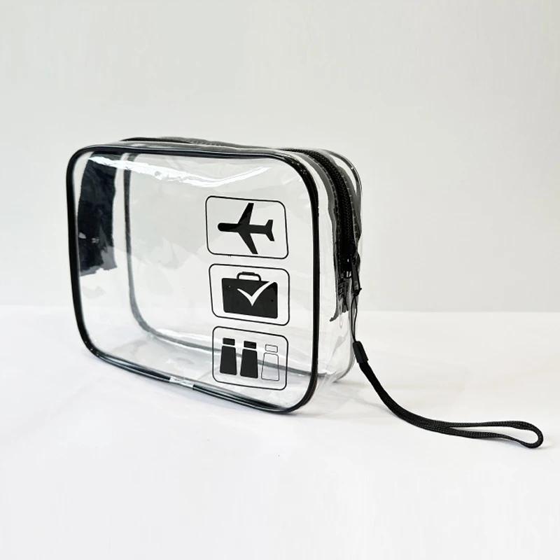 

1pcTransparent Zipper Makeup Bag Organizer Box Men Women Travel Clear Cosmetic Bag Waterproof Toiletry Wash Make Up Bags